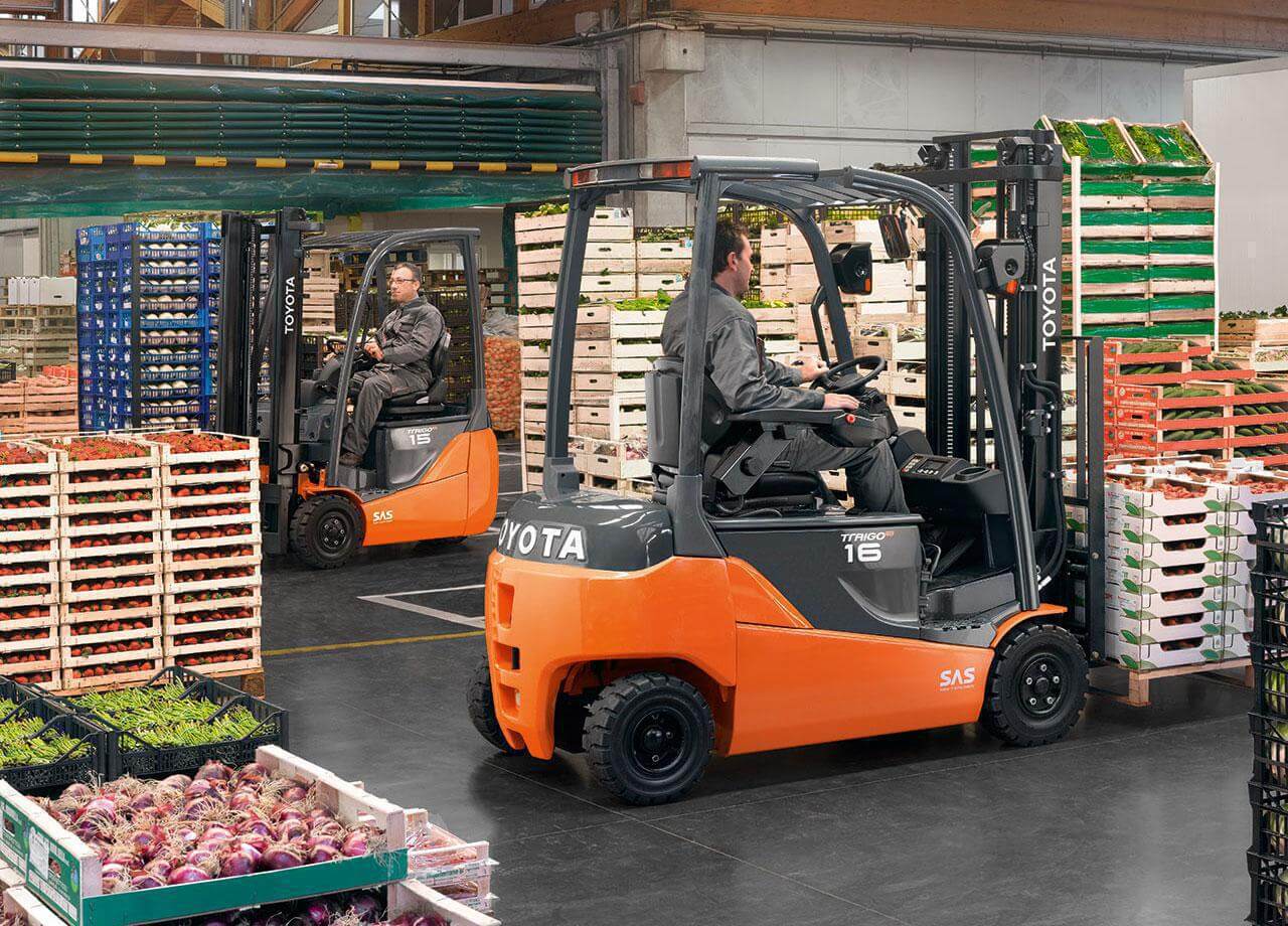 Toyota elektrische heftruck