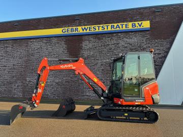 Nieuwe Kubota KX 030-4 HI voor Akkermans BV Wouw